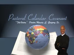 Pastoral Calendar Covenant