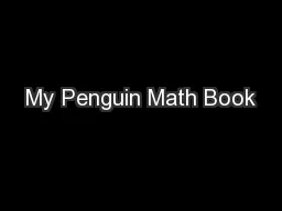 My Penguin Math Book