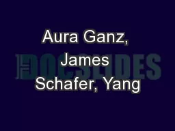 Aura Ganz, James Schafer, Yang