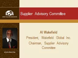 Supplier Advisory Committee
