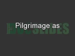 Pilgrimage as
