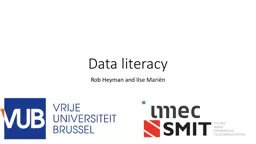Data literacy