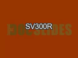 SV300R