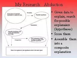 My Research:  Abduction