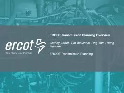 ERCOT Transmission Planning Overview