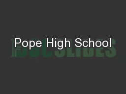 Pope High School