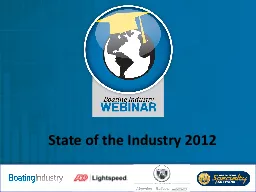 State of the Industry 2012