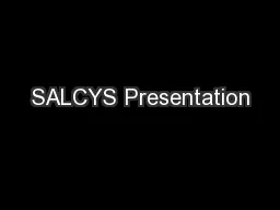SALCYS Presentation