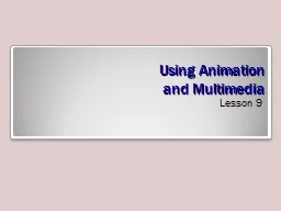 Using Animation