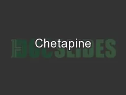 Chetapine