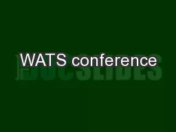 WATS conference