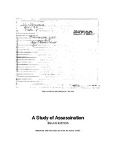 HE COVER OF THE ORIGINAL CIA FILE A Study of Assassina