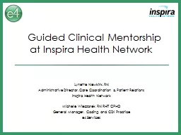 Guided Clinical Mentorship