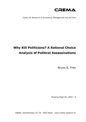 Why Kill Politicians A Rational Choice Analysis of Po