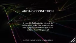 Abiding connection