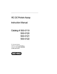 RC DC Protein Assay Instruction Manual Catalog      Fo