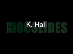 K. Hall