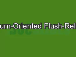 Return-Oriented Flush-Reload