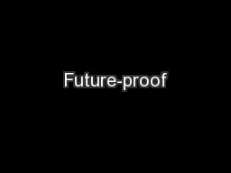 Future-proof