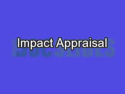 Impact Appraisal