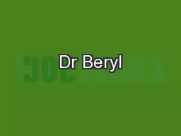 Dr Beryl
