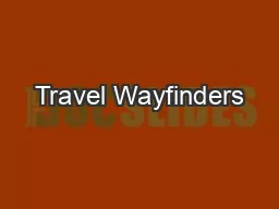 Travel Wayfinders