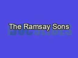 The Ramsay Sons