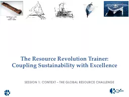 The Resource Revolution Trainer: