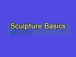 Sculpture Basics