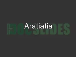 Aratiatia