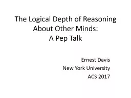 The Logical Depth of Reasoning About Other Minds: