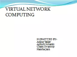 VIRTUAL NETWORK COMPUTING