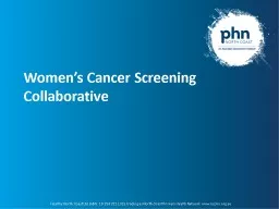 Women’s Cancer Screening Collaborative