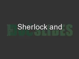 Sherlock and
