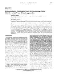 REVIEWS MolecularBased Equations of State for Associat