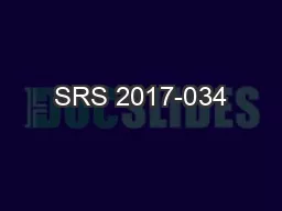 SRS 2017-034