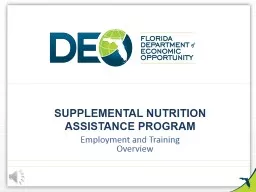 Supplemental nutrition assistance program