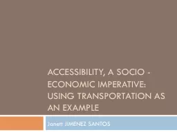 Accessibility, a