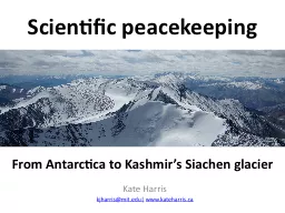 From Antarctica to Kashmir’s