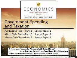 Government Spending
