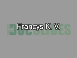 Francys K. V.