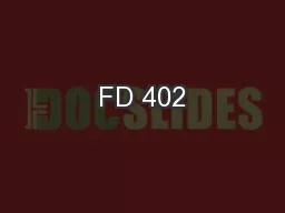 FD 402