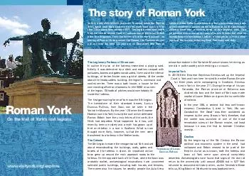 Roman York On the trail of Yorks lost legions www