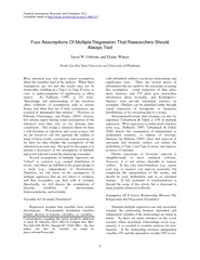 Practical Assessment Research and Evaluation