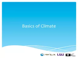 Basics of Climate