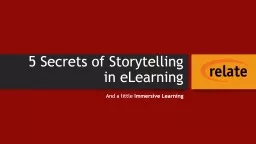5 Secrets of Storytelling in eLearning
