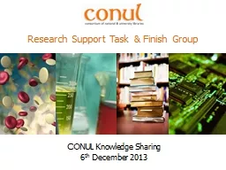 CONUL Knowledge Sharing