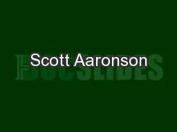 Scott Aaronson