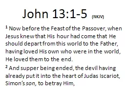 John 13:1-