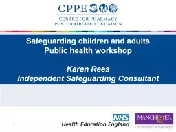 Safeguarding children and adults